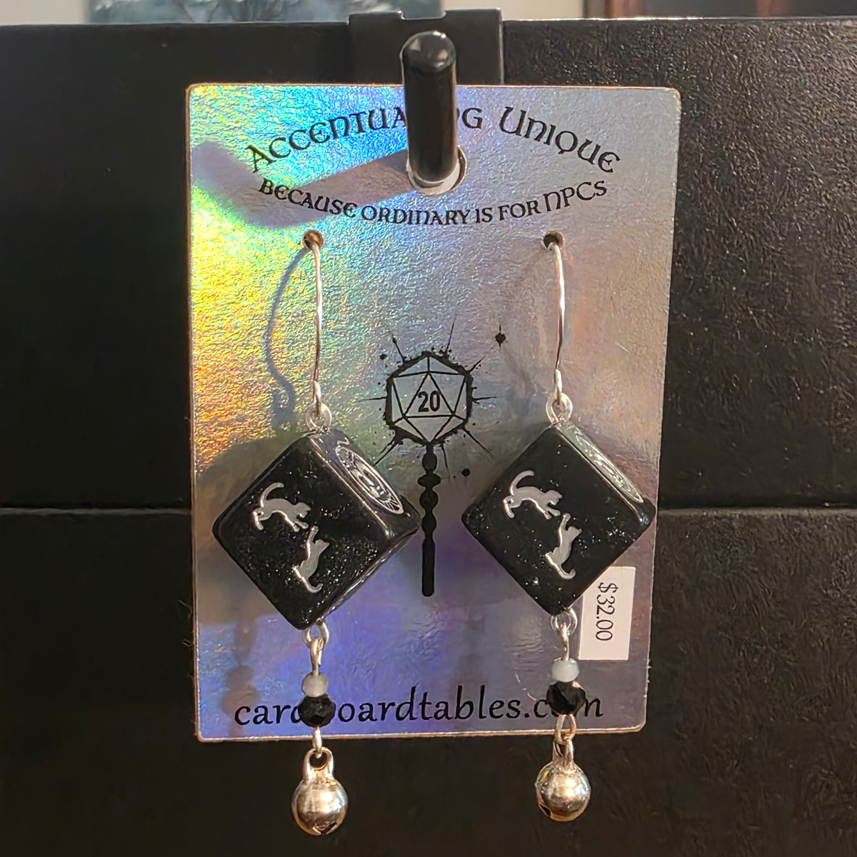 Mystery Dice Earrings - $32.00