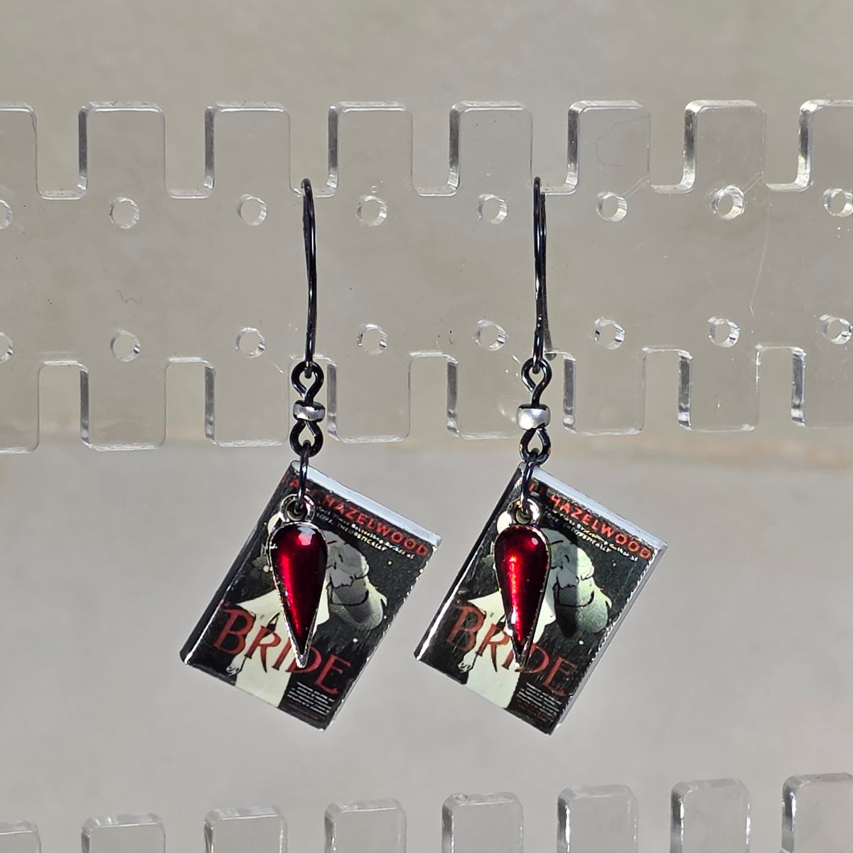 Bride Mini Book-Inspired Earrings | Paranormal Romance Bookish Jewelry