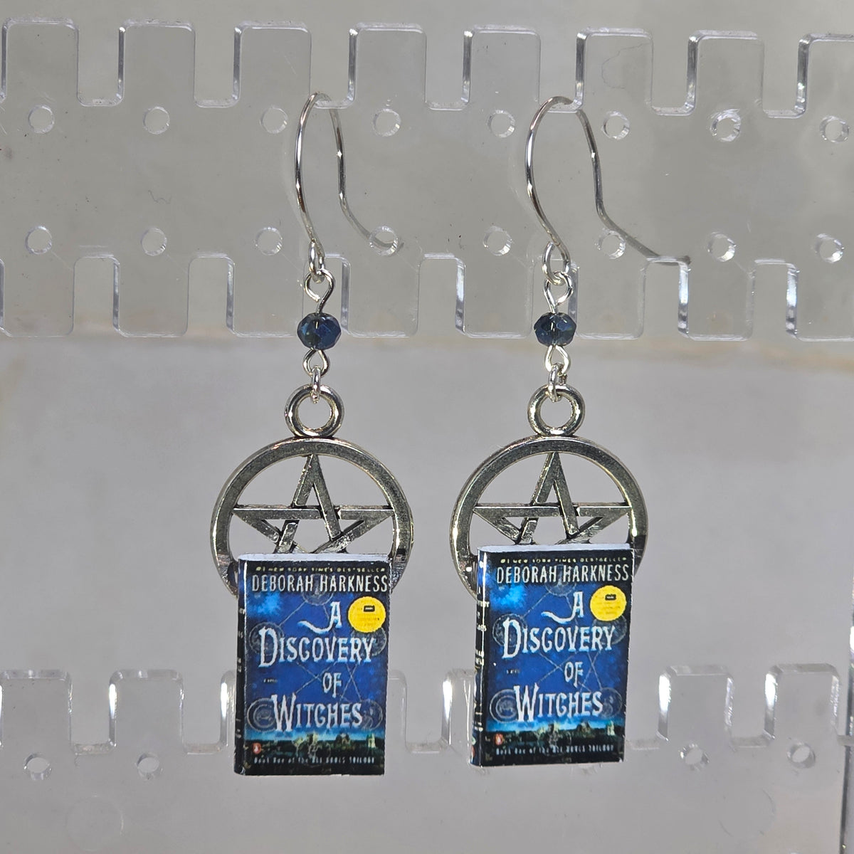 Discovery of Witches Mini Book-Inspired Earrings | Paranormal Romance Bookish Jewelry