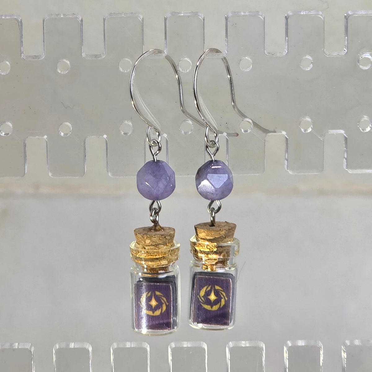 Disney Lorcana Card Earrings | Handmade TCG Jewelry