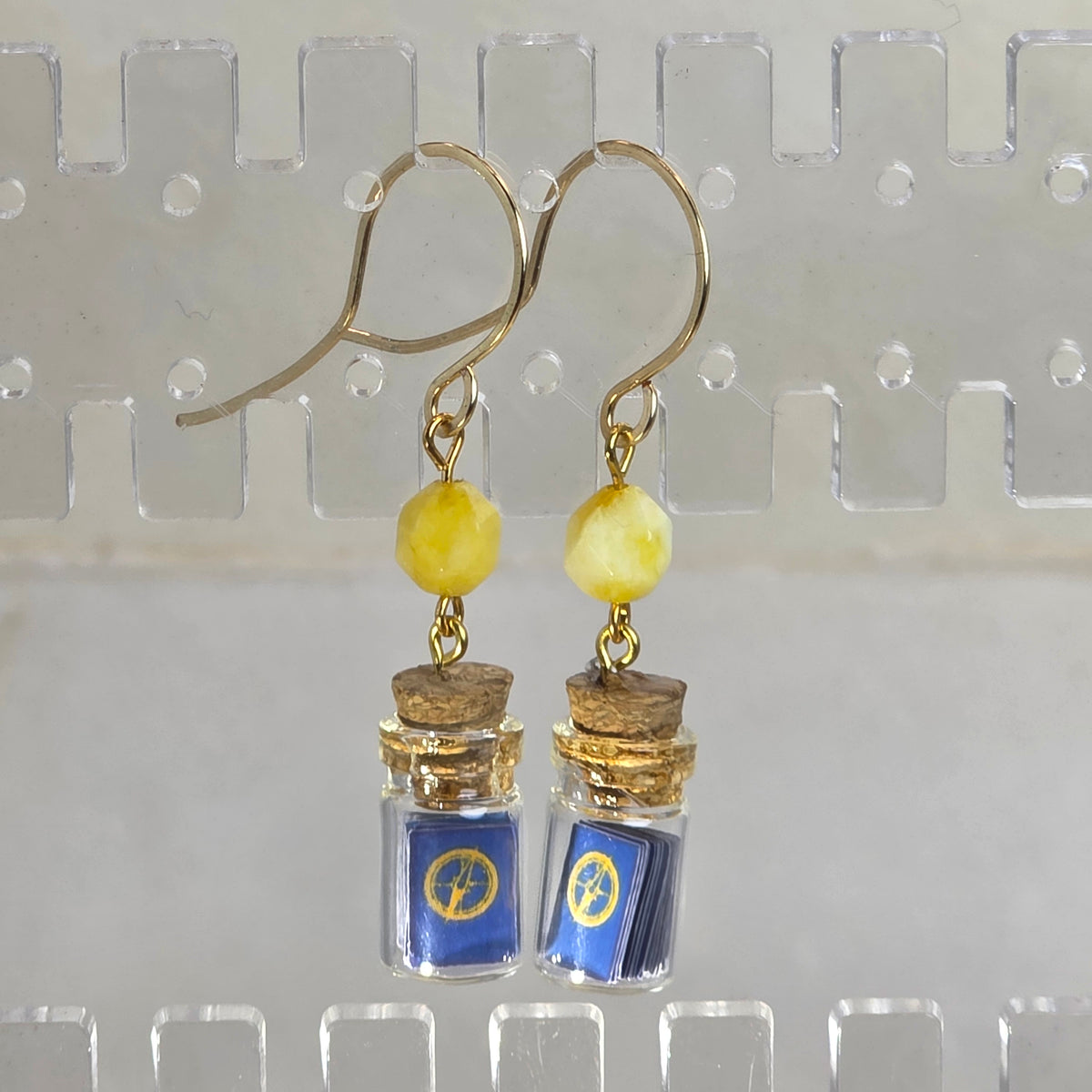 One Piece Card Earrings | Handmade TCG Jewelry