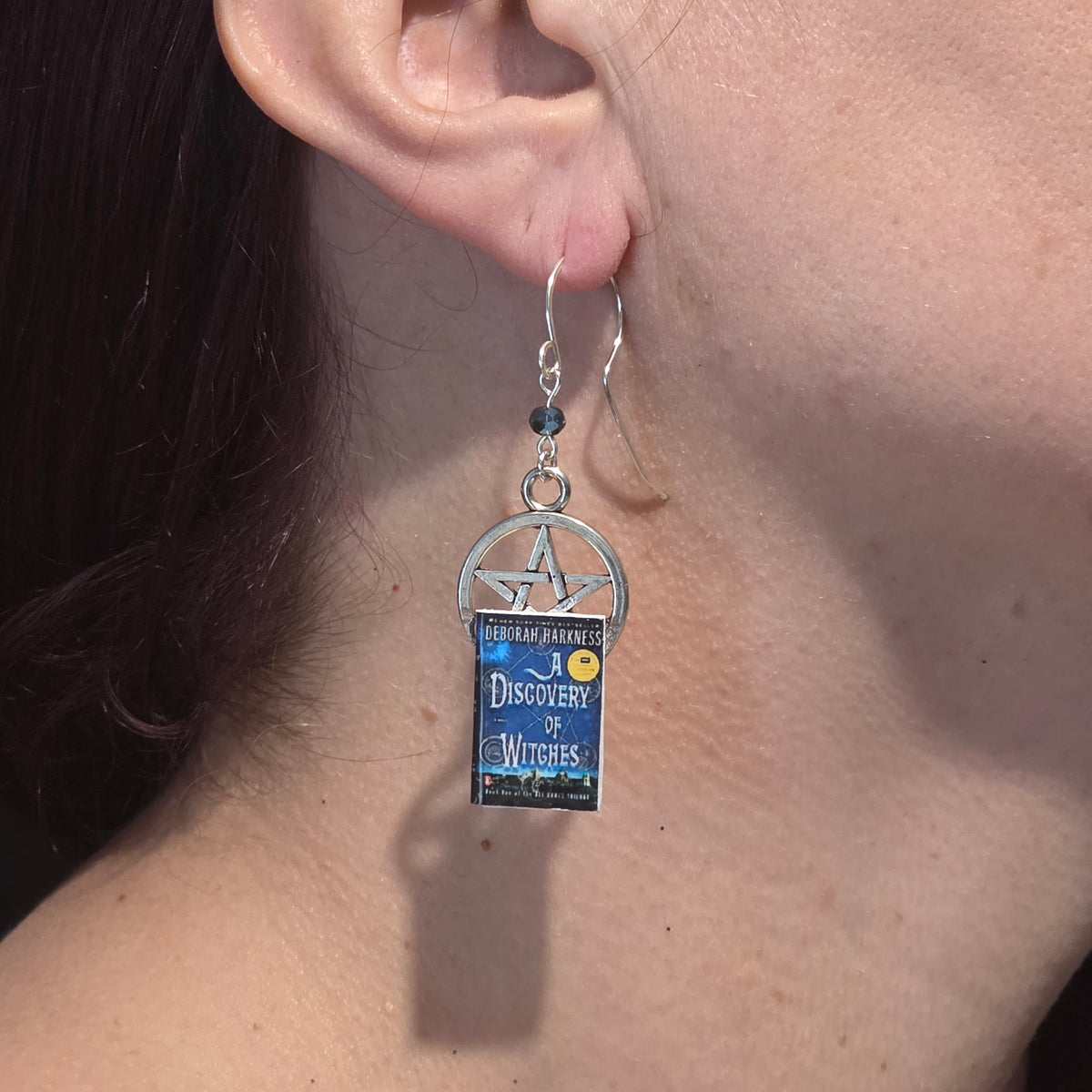 Discovery of Witches Mini Book-Inspired Earrings | Paranormal Romance Bookish Jewelry