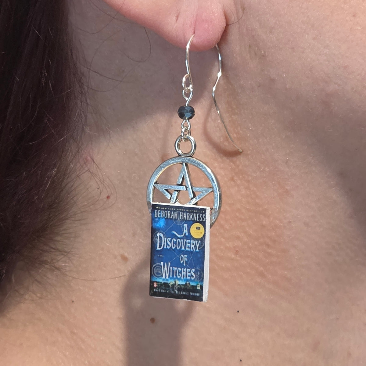 Discovery of Witches Mini Book-Inspired Earrings | Paranormal Romance Bookish Jewelry
