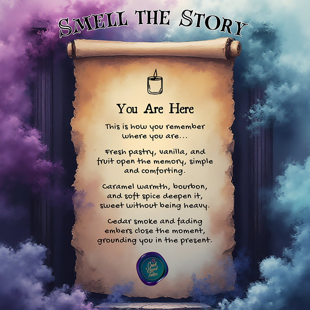 You Are Here Candle