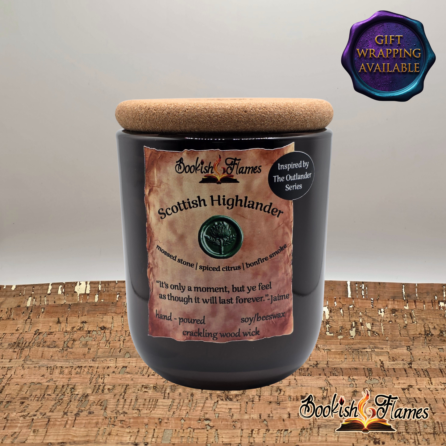 Scottish Highlander Candle