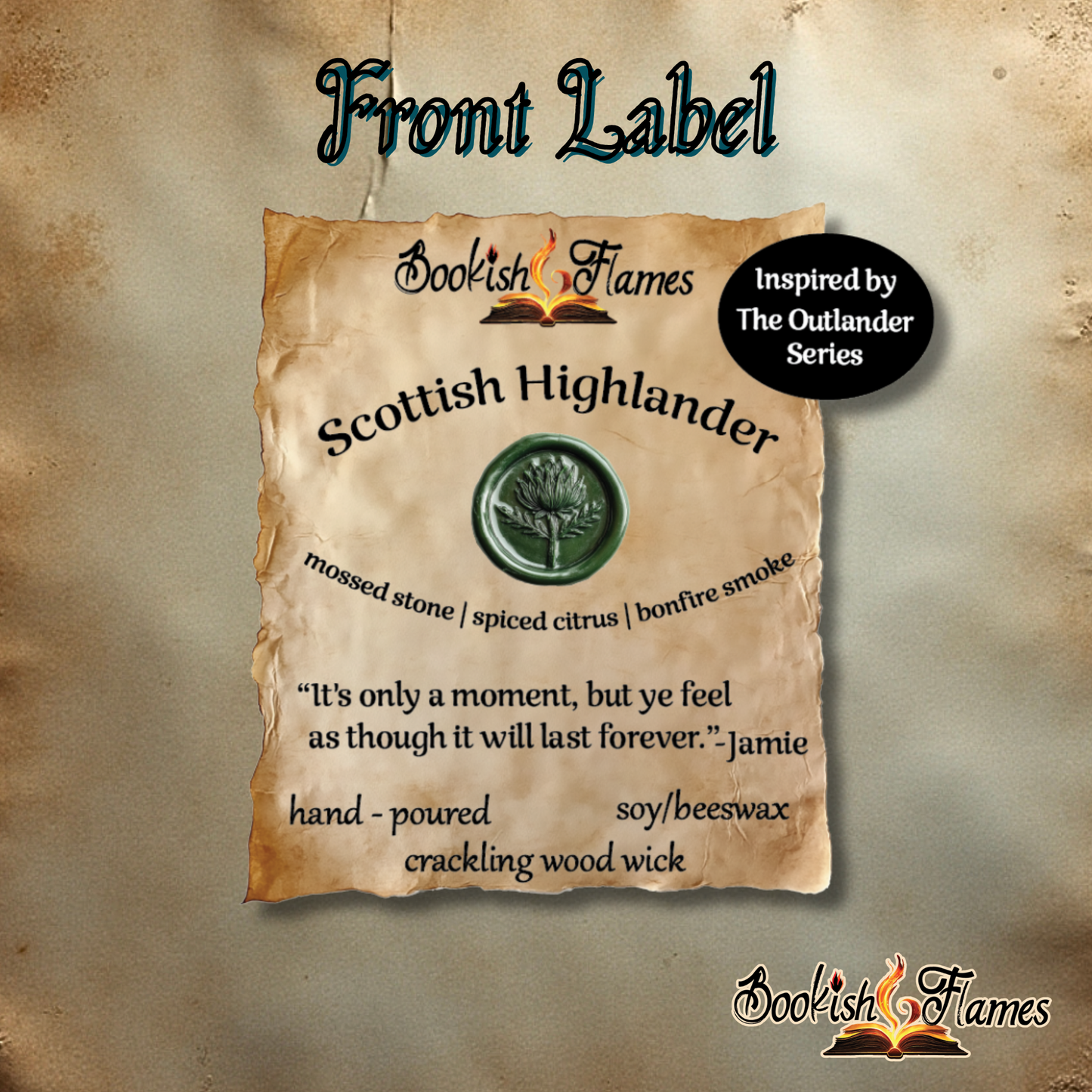 Scottish Highlander Candle