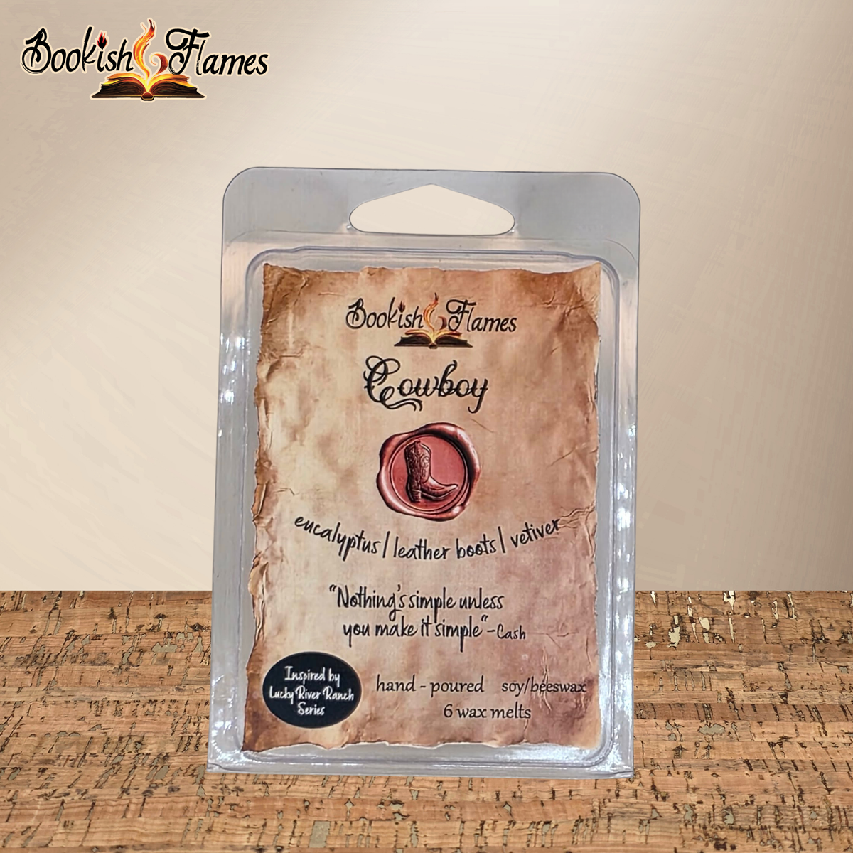Bookish Flames Wax Melts | Choose Character or Full Collection