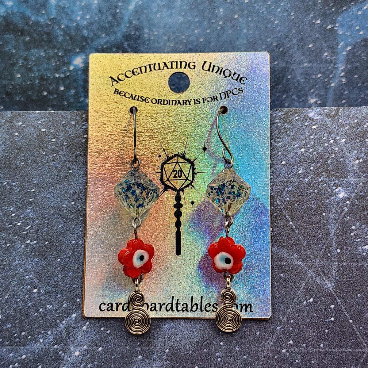 Mystery Dice Earrings - $32.00