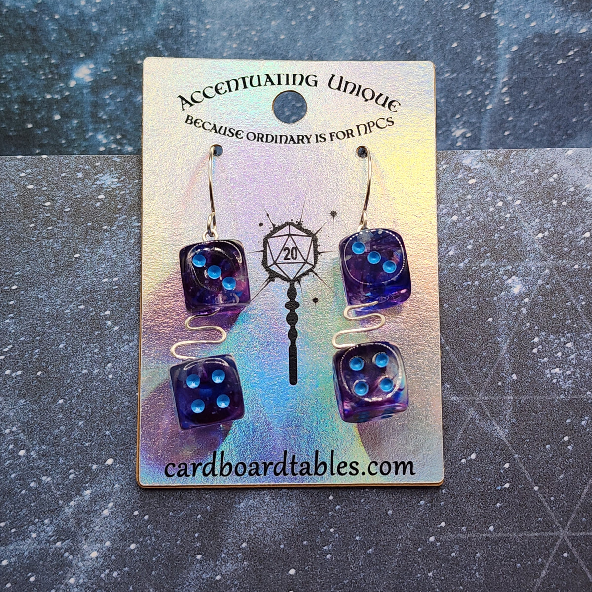 Mystery Dice Earrings - $26.00