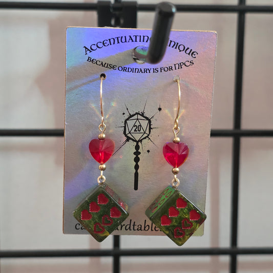 Mystery Dice Earrings - $32.00
