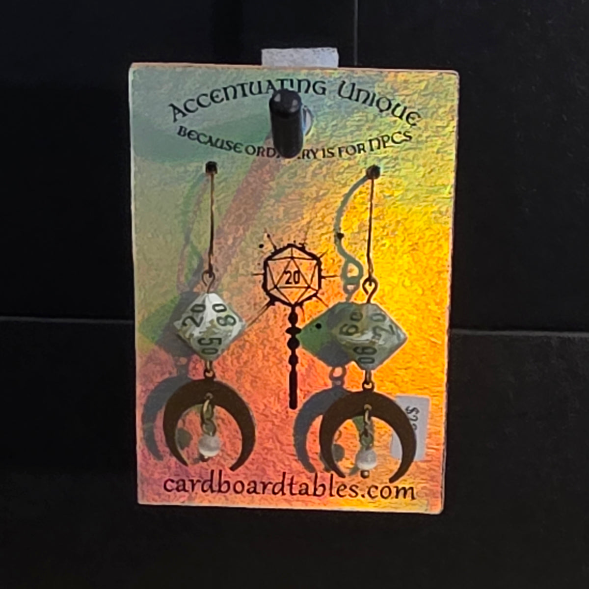 Mystery Dice Earrings - $32.00