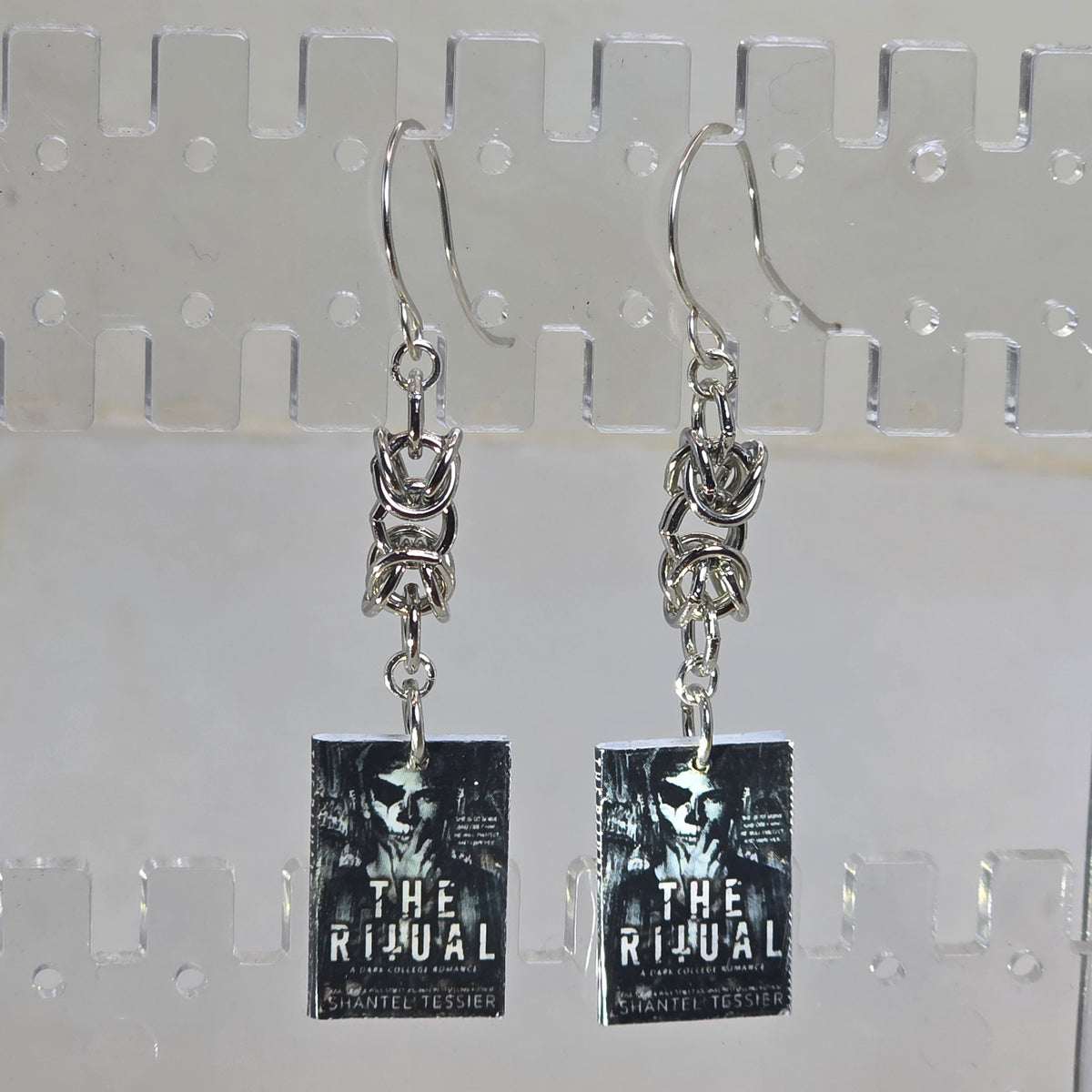 The Ritual Mini Book-Inspired Earrings | Dark Romance Bookish Jewelry