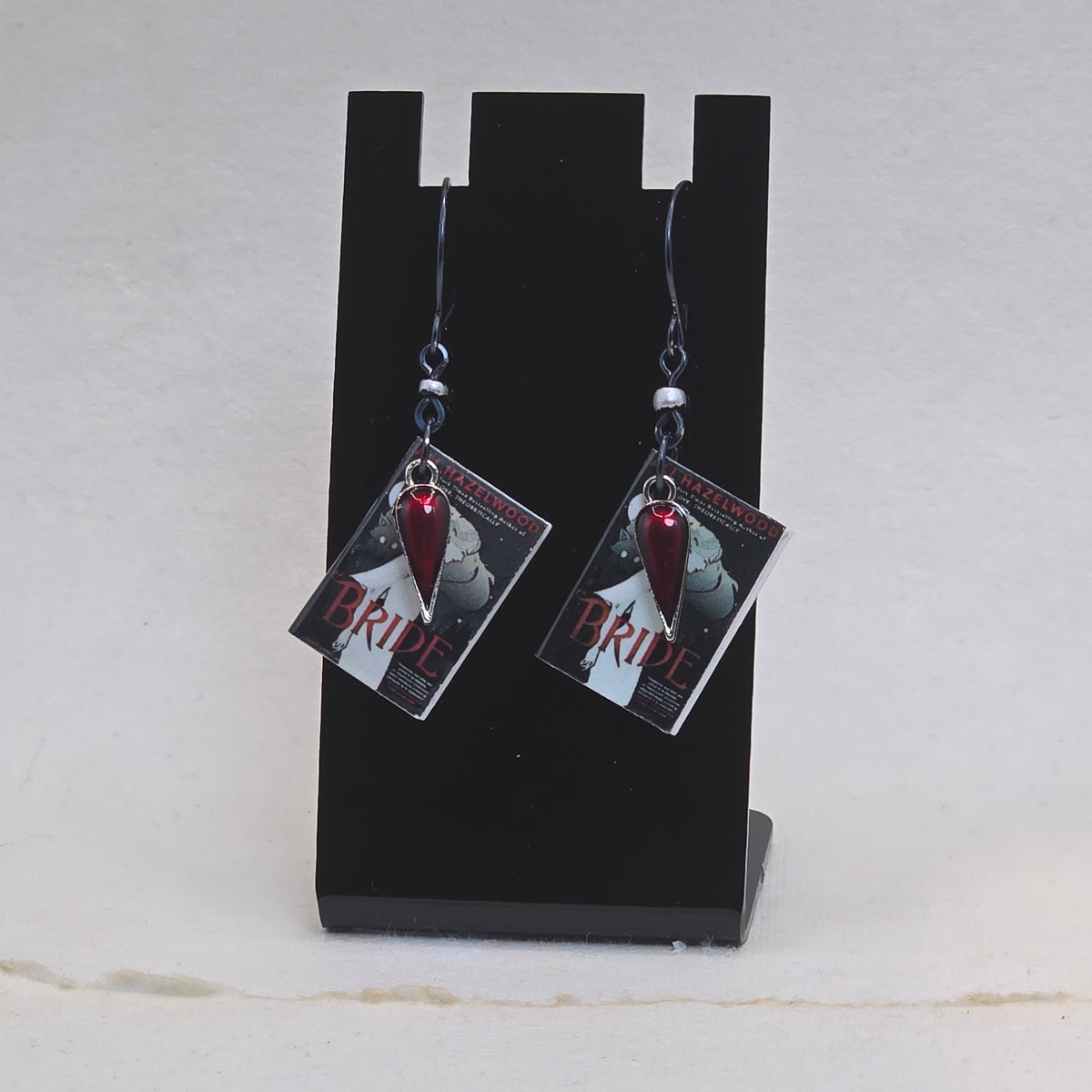 Bride Mini Book-Inspired Earrings | Paranormal Romance Bookish Jewelry