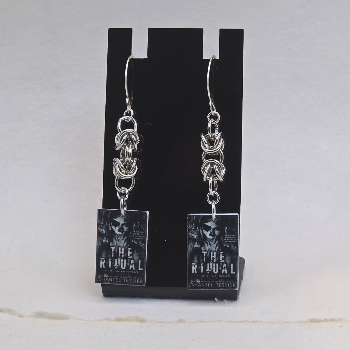 The Ritual Mini Book-Inspired Earrings | Dark Romance Bookish Jewelry