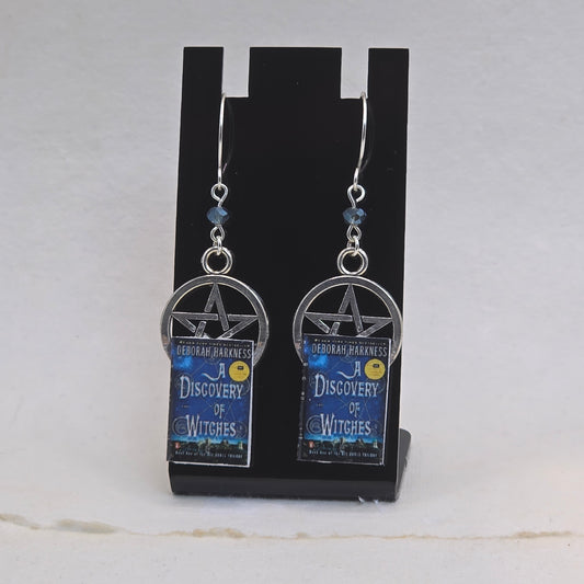 Discovery of Witches Mini Book-Inspired Earrings | Paranormal Romance Bookish Jewelry