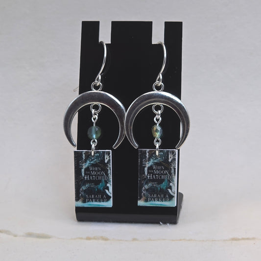When the Moon Hatched Mini Book-Inspired Earrings | Romantasy Bookish Jewelry