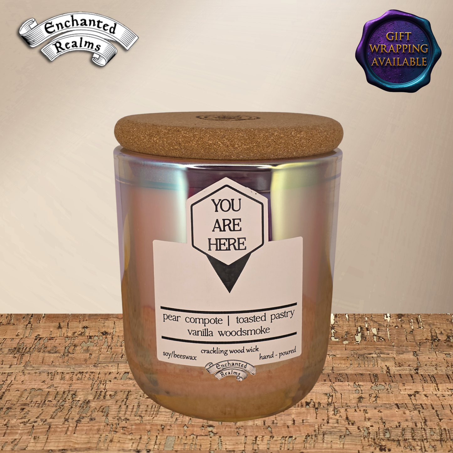 You Are Here Candle