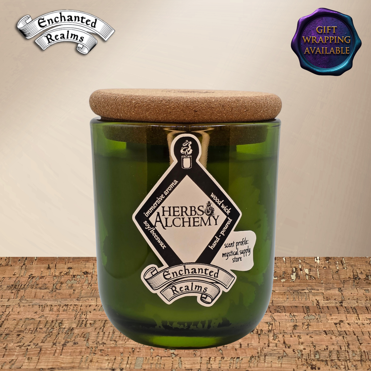 Herbs & Alchemy Candle
