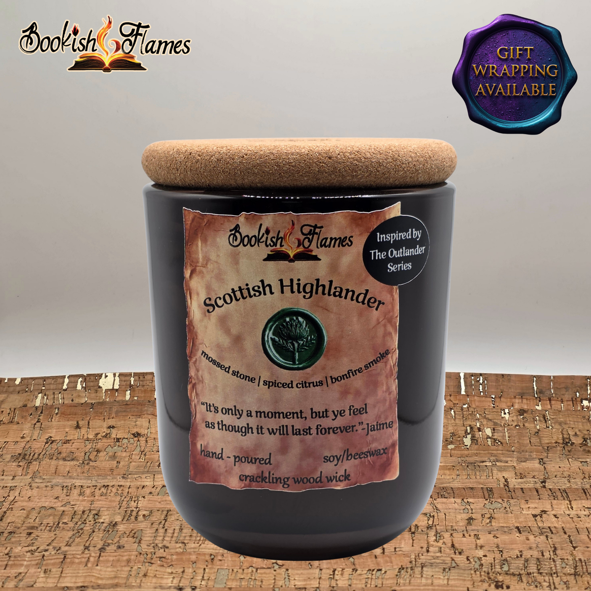 Scottish Highlander Candle