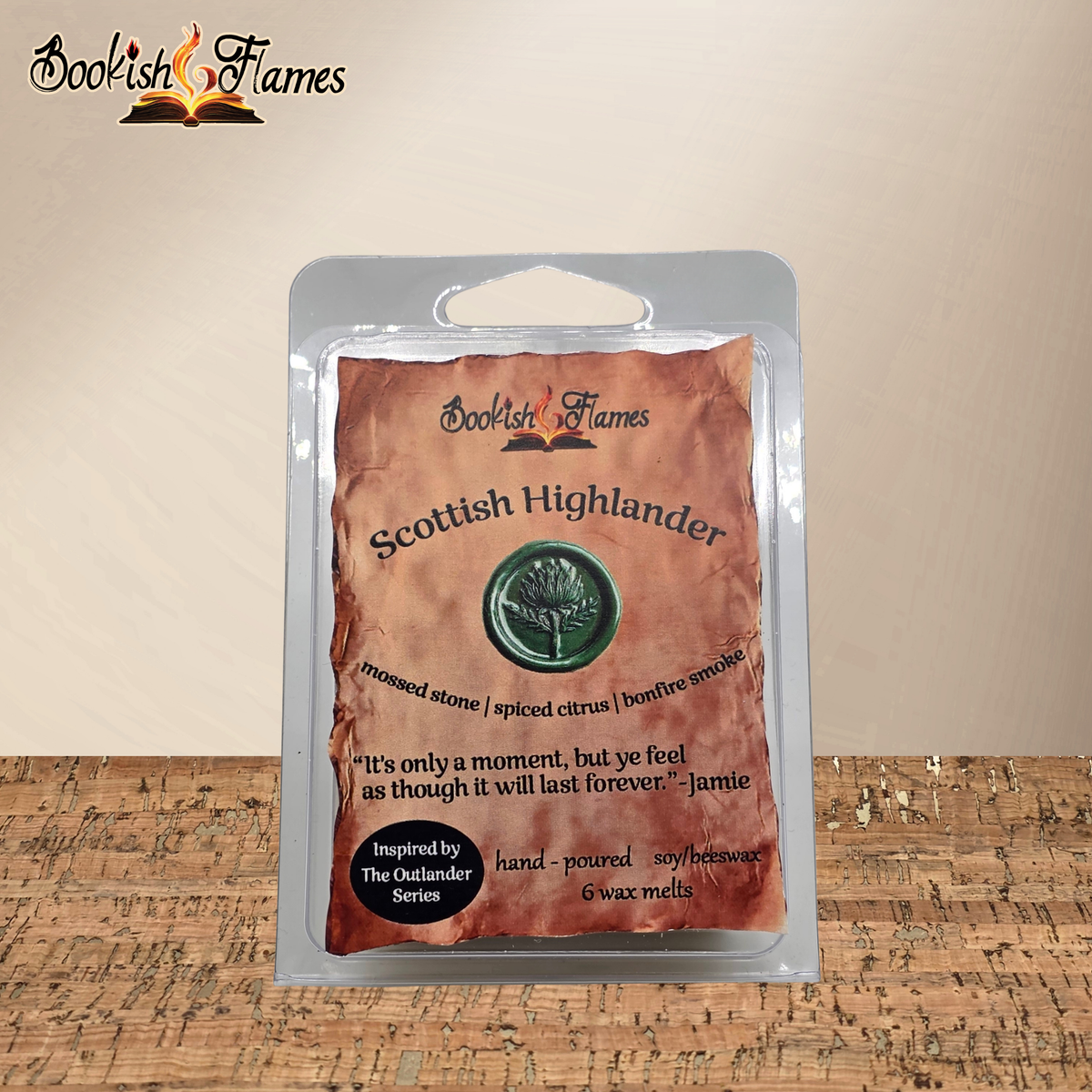 Bookish Flames Wax Melts | Choose Character or Full Collection