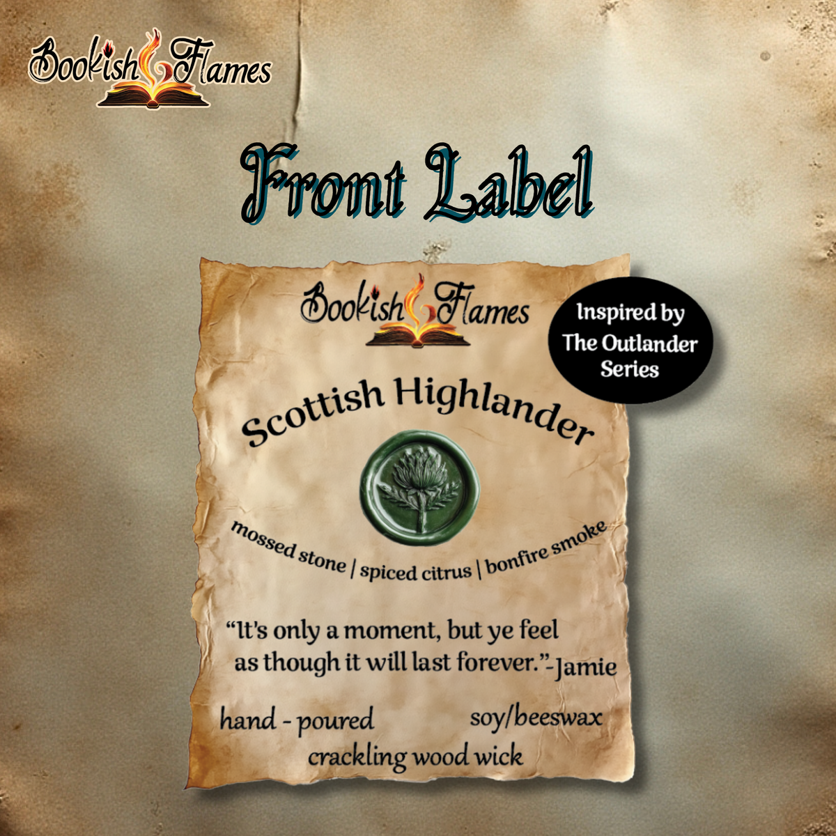 Scottish Highlander Candle