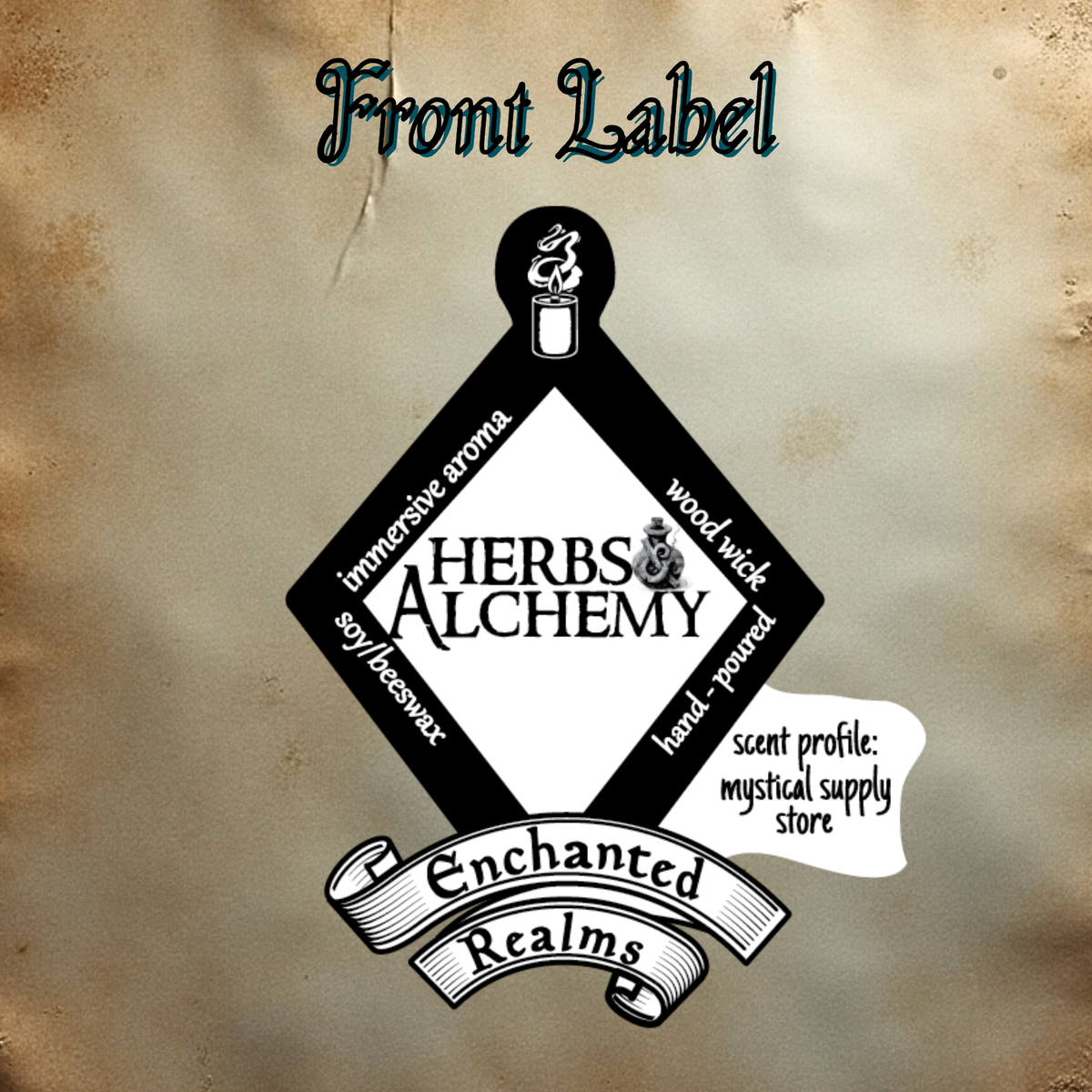 Herbs & Alchemy Candle