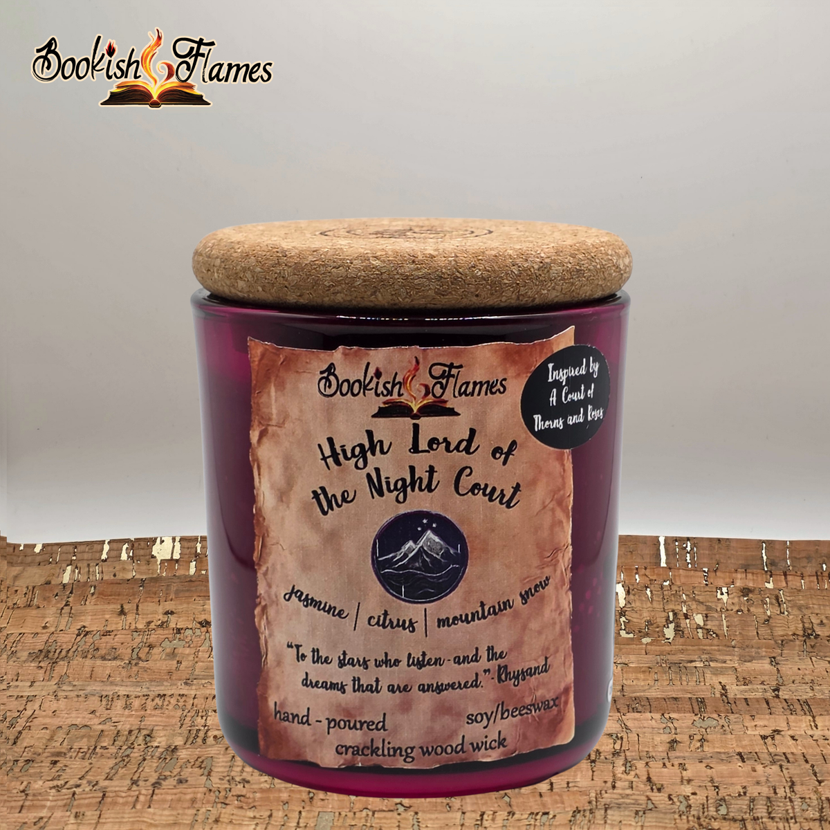 High Lord of the Night Court Candle