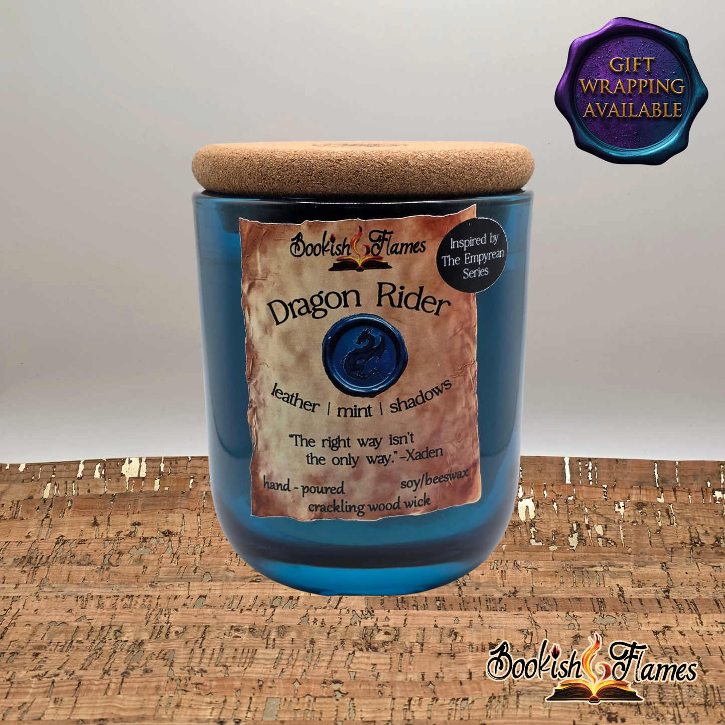 Dragon Rider Candle