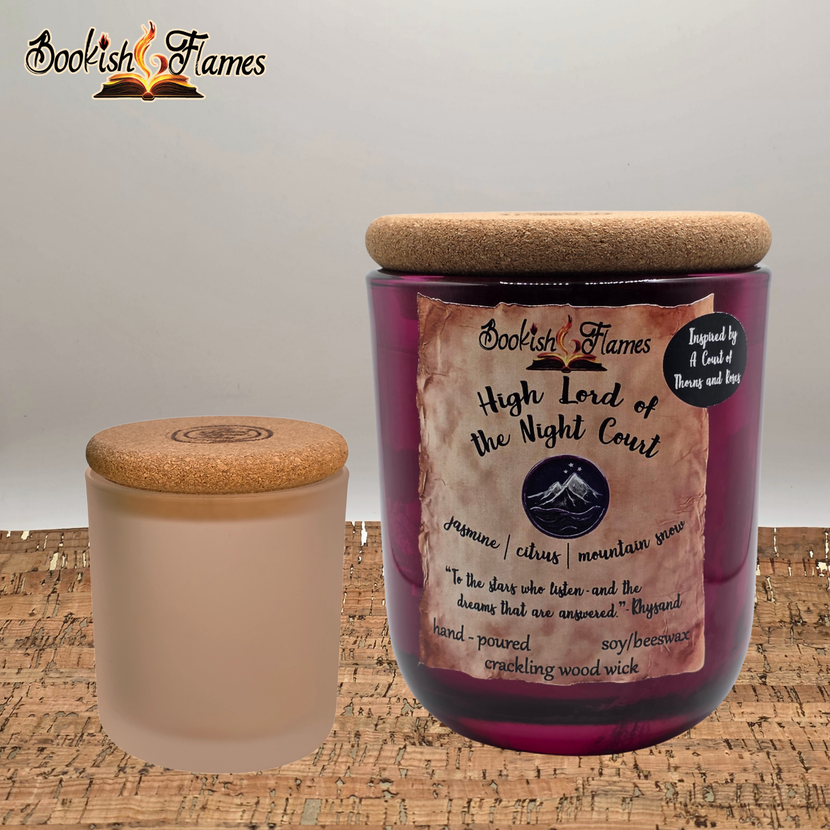 High Lord of the Night Court Candle