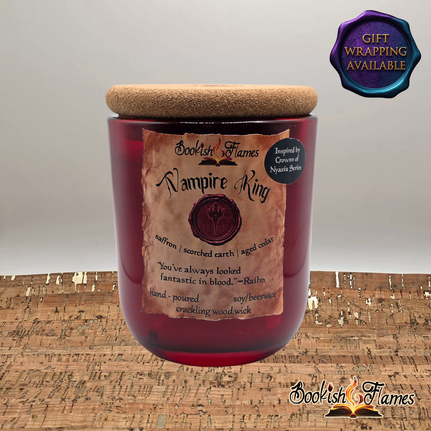 Vampire King Candle