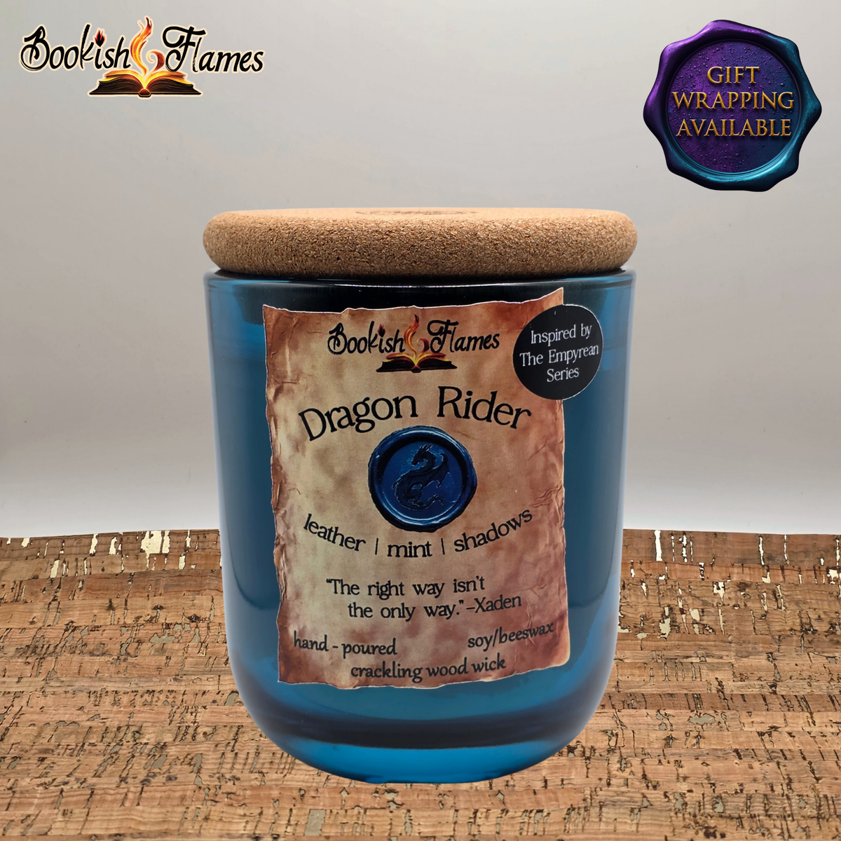 Dragon Rider Candle