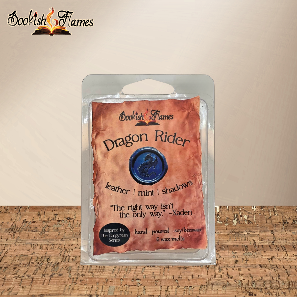 Bookish Flames Wax Melts | Choose Character or Full Collection