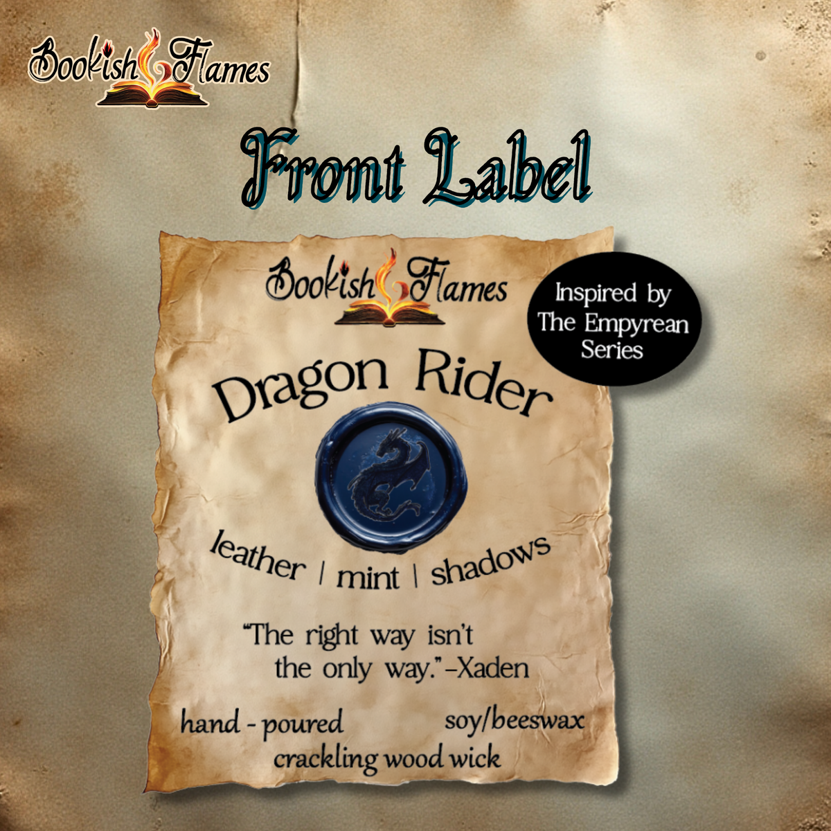 Dragon Rider Candle