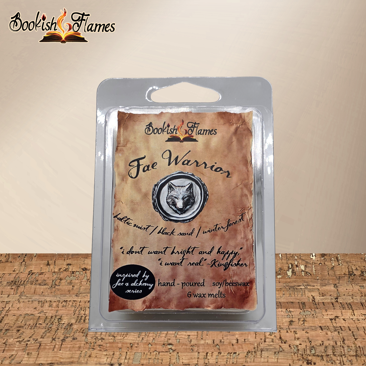 Bookish Flames Wax Melts | Choose Character or Full Collection