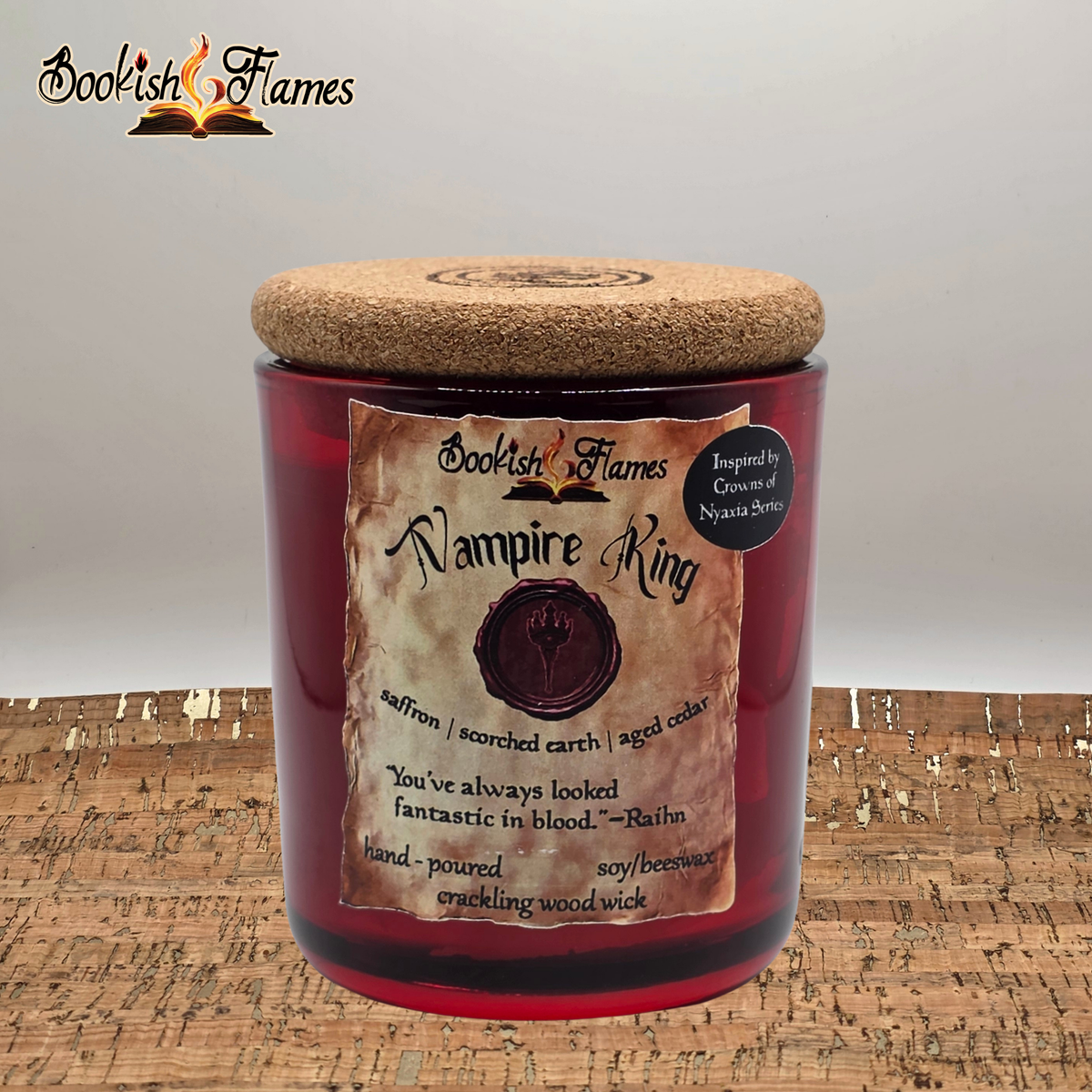 Vampire King Candle