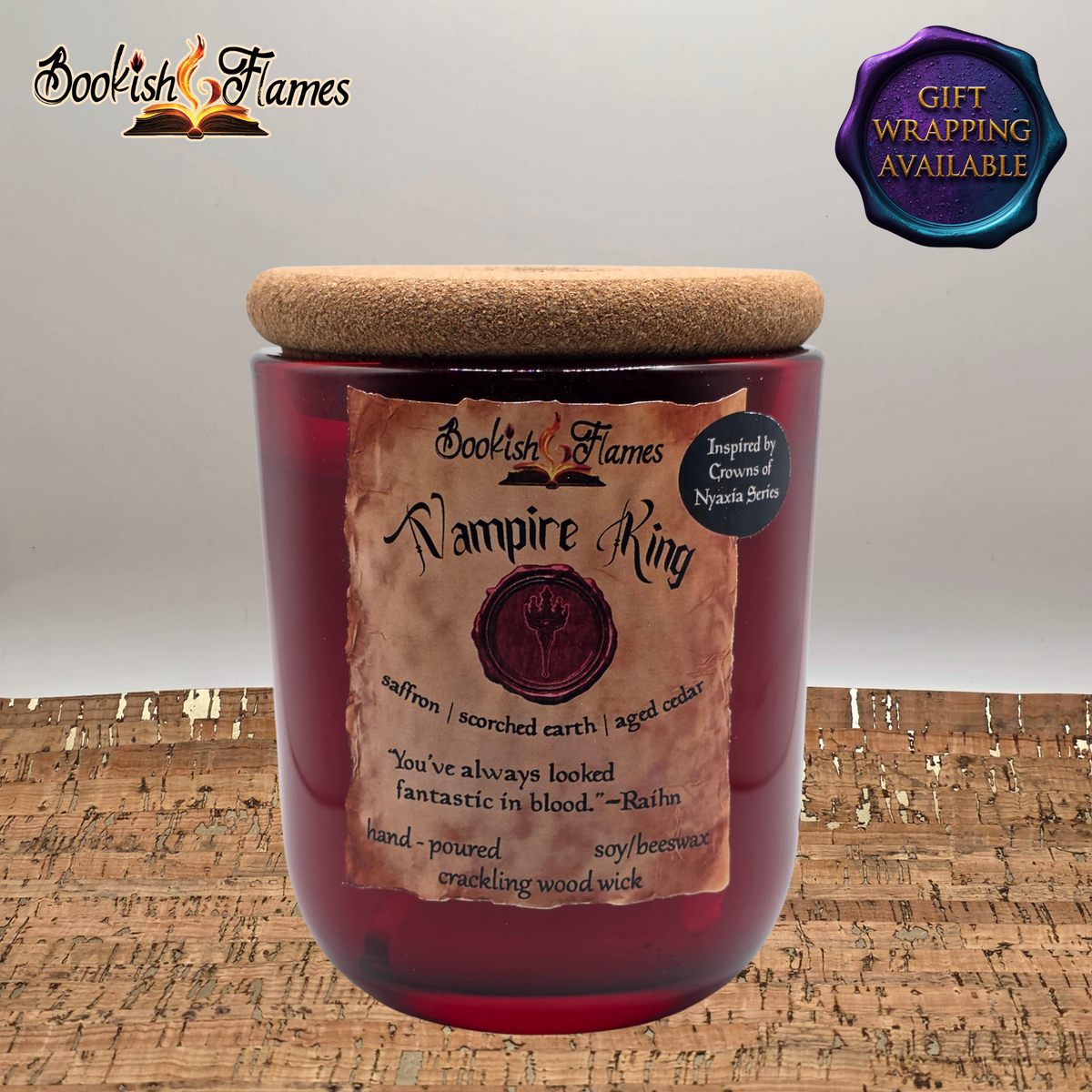 Vampire King Candle