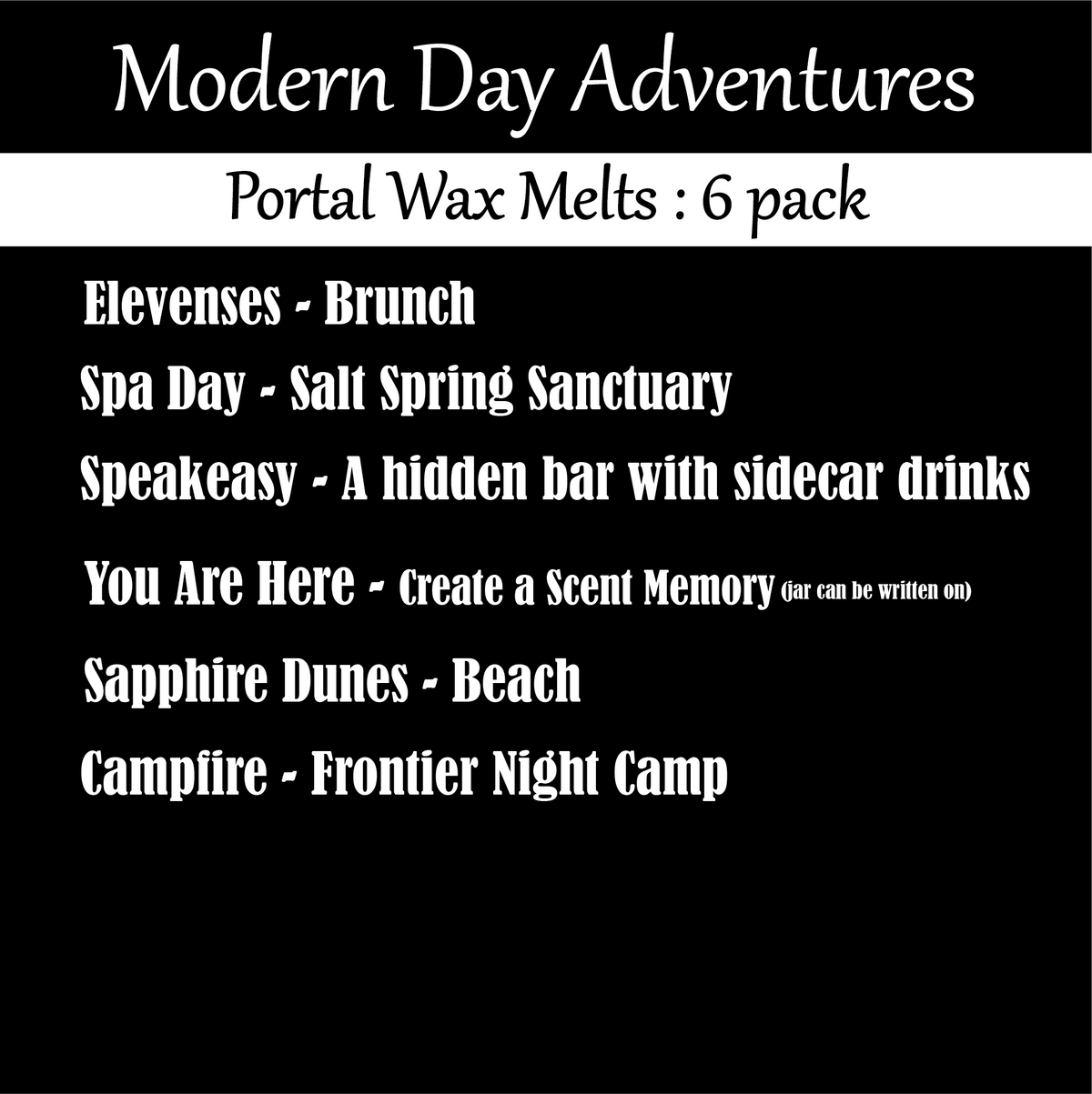 Wax Melts - Modern-Day Adventures